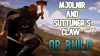 Mjolnir and Suttungr's Claw OP Build Gameplay - Assassin's Creed Valhalla