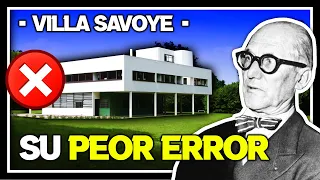 Villa Savoye ⛔ El ERROR IMPERDONABLE de LE CORBUSIER ⚠️ ¿Lo Sabías? | Sebastián Arquitecto