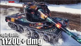 Красиво затащил бой на AMX 50 B ✳️ World of Tanks best replays