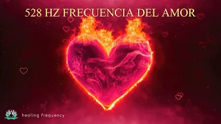 528 Hz frequency of love - health, miracles and powerful discharges of loving energy