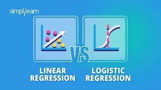 Linear Regression vs Logistic Regression | Machine learning Algorithms Explained | Simplilearn