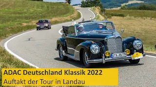 Oldtimergenuss in der Pfalz: Auftakt der ADAC Deutschland Klassik 2022