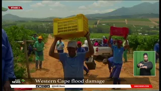 Western Cape farmers count costs after flood damage