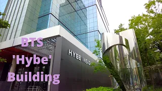 How to go BTS 'HYBE' Building - Walk Tour around HYBE INSIGHT