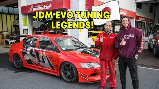 Taking the Tokyo Drift Evo to LEGENDARY Evo Tuning Shop in Japan!