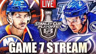 ISLANDERS VS LIGHTNING GAME 7 LIVESTREAM (2021 Stanley Cup Playoffs) Tampa Bay / New York