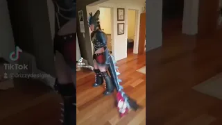 The Making of My Toothless Cosplay!!