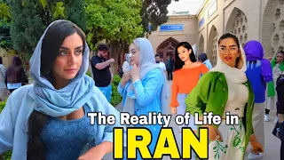 IRAN 🇮🇷 Walk through beautiful places : Shiraz IRAN tour (ایران)