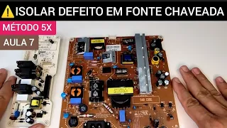 💡 SAIBA COMO ISOLAR DEFEITOS EM QUALQUER FONTE CHAVEADA COM ESSA TÉCNICA, ÓTIMO PARA INICIANTES.