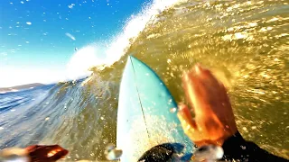 SESSION GLASSY AU  LEVER DU  JOUR | SURF FINISTÈRE | GOPRO HERO 9 BLACK