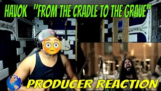 HAVOK   "From the Cradle to the Grave" Official Video - Producer Reaction
