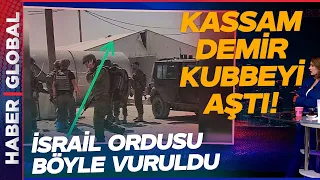 Refaha Göz Diken İsrail Ordusuna Füze Yağdı! O Andan İlk Fotoğraf Geldi