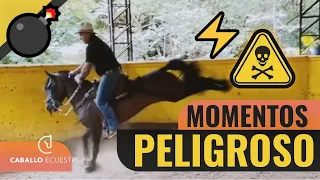 🐴 LOS MOMENTOS MÁS PELIGROSOS 💣⚡ Esto no es fácil -