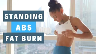 🤩 STANDING ABS BURN | DUMBBELL CORE WORKOUT