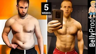 How to Lose Belly Fat (in 5 WEEKS) | Body Transformation