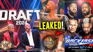 WWE DRAFT 2024 Results From Smackdown!!! WWE Backlash Match Card | WWE Speed And More