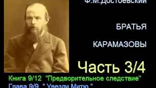 " Братья Карамазовы " - Часть 3/4 - Книга 9/12 - Глава 9/9