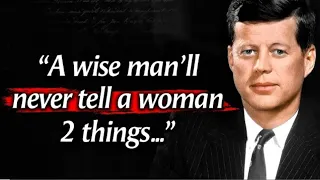 John F. Kennedy Quotes which are better known in Youth to Not to regret in Old Age