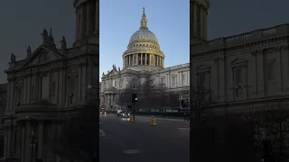 📍 St. Paul's Cathedral ,London #youtubeshorts #youtube #christmas