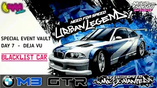 NFS No Limits: Urban Legend Day 7 Winning the BMW M3 GTR Most Wanted