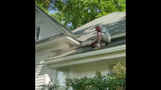 ♻️ House Paint Removal #dustlessblasting (wet-sandblasting). #heartlandecoblasting at 469-213-2535.