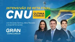 CNU | Intensivão de Reta Final: Última Chance