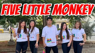 FIVE LITTLE MONKEY DJ DANZ | DANCE FITNESS | TIKTOK TRENDING VIRAL | ZUMBA | ZTA