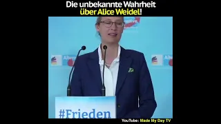 Die unbekannte Wahrheit über Alice Weidel enthüllt! (The Unknown Truth About Alice Weidel Revealed!)