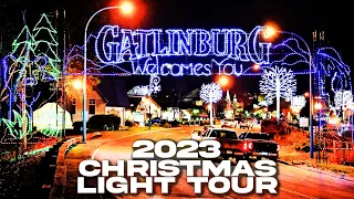 2023 GATLINBURG CHRISTMAS LIGHT TOUR Opening Night