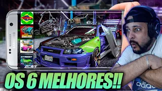 OS 6 MELHORES JOGOS de CARRO para ANDROID e IOS em 2023