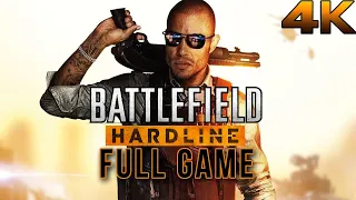 BATTLEFIELD HARDLINE FULL GAME (4K 60FPS) Gameplay Walkthrough No Commentary