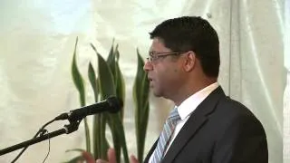 Fijian Attorney-General Aiyaz Sayed-Khaiyum Addresses Public at Constitutional Consultations