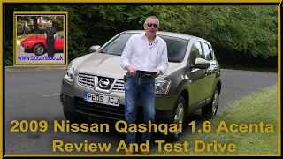 2009 Nissan Qashqai 1 6 Acenta 2WD 5dr | Review and Test Drive