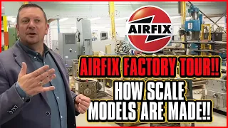 The Secrets Behind Scale Model Kit Manufacturing - Inside the Airfix Factory