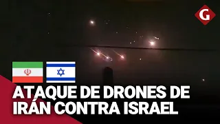 BOMBARDEOS en MEDIO ORIENTE: IRÁN lanza ataque con DRONES contra ISRAEL | Gestión