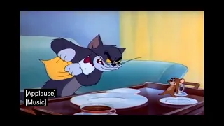 "hey I'm throwing away a million dollars but I'm happy" _Tom .Tom and Jerry