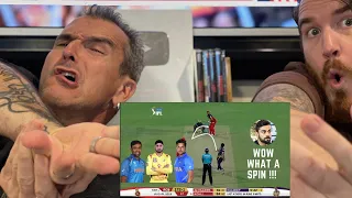 Top 10 Magical Balls by Indian Spinners  REACTION!!