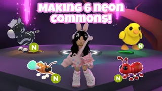 Making 6 common neons!! | In just a day!