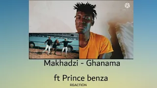 Makhadzi - Ghanama (Official Video) ft Prince benza|Reaction #reaction #Ghanama