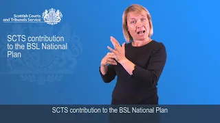 SCTS BSL   Consultation