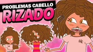 12 Problemas cuando tienes el cabello rizado