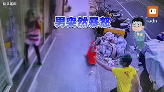 清垃圾爆口角！男氣不過 辱罵揮拳猛打女店員頭部