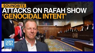 ICJ Hearing | Attacks On Rafah Show ‘Genocidal Intent’: Professor Max Du Plessis | Dawn News English