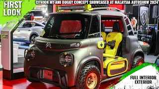Citroën My Ami Buggy Concept Showcased At Malaysia Autoshow 2024 - Full Interior Exterior