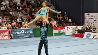 20230903 Budapest International Acro Cup - Final Müller Romnalin Khaohom- Eszter Márton Ágoston