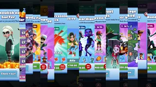 All Upcoming bundles of Subway Surfers Halloween World Tour Haunted Hood 2023 by Time Travel 2023