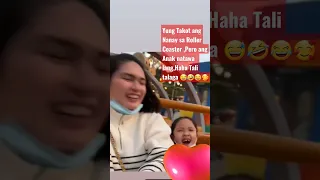 Omg! Si Mommy Takot sa Roller Coaster 😅🤣🥰