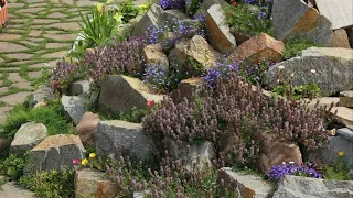 65 Ideen für dein Gartengestaltung, STEINGARTEN