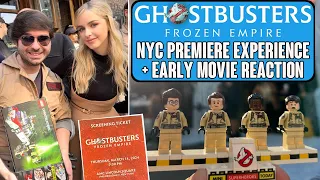 GHOSTBUSTERS: FROZEN EMPIRE Early Reaction + NYC Premiere Experience!