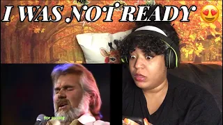 FIRST TIME HEARING KENNY ROGERS - LADY REACTION